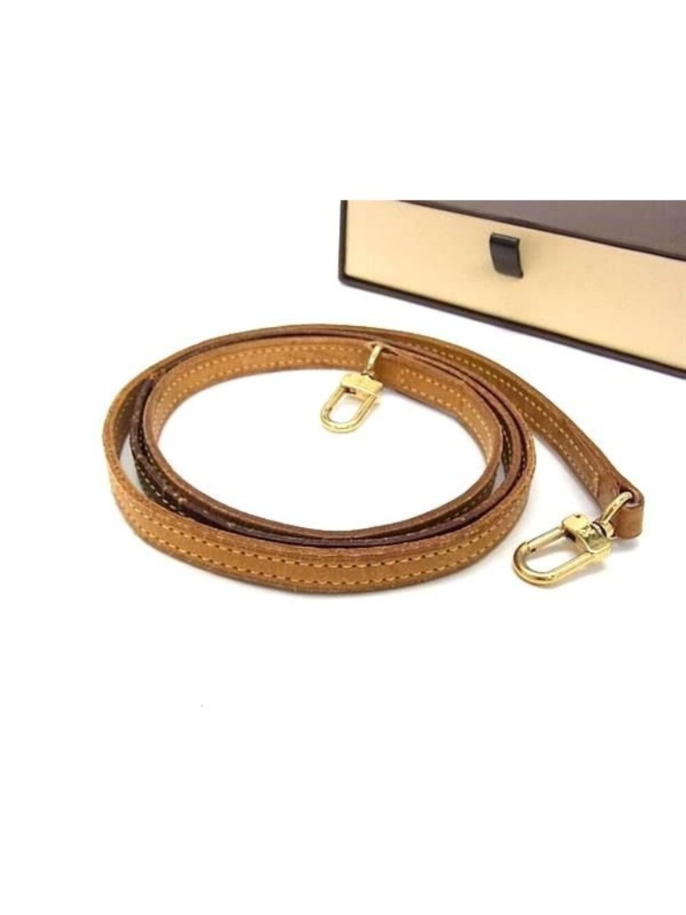 Louis Vuitton Bag Shoulder Strap Crossbody Brown